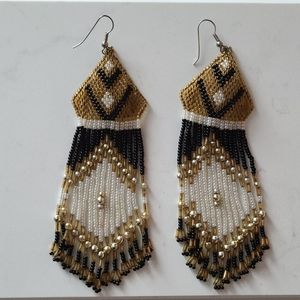 Vintage Beaded Earrings